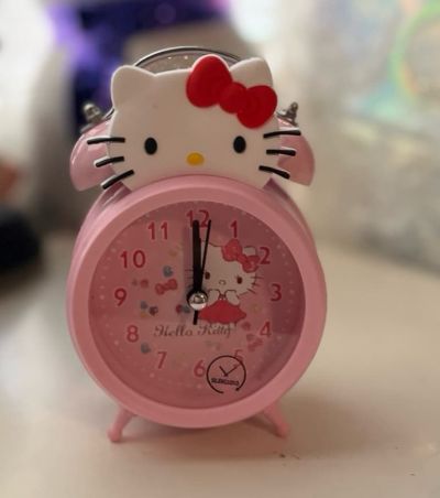 Đồng Hồ Báo Thức Cho Bé Chuông Đôi Cute, Đồng Hồ Hoạt Hình Ngộ Nghĩnh BB3, Đồng Hồ Xem Giờ Để Bàn SP000660
