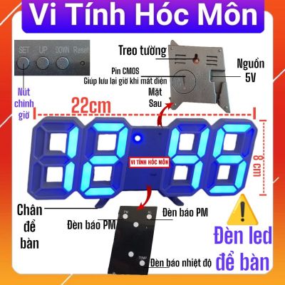 ĐỒNG HỒ LED ĐỂ BÀN VÀ TREO TƯỜNG CỰC ĐẸP