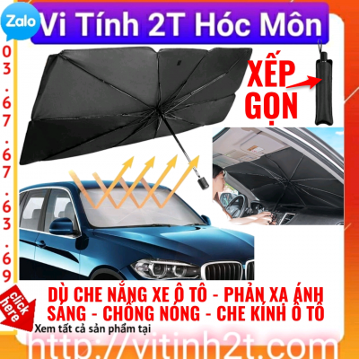 DÙ CHE NẮNG XE Ô TÔ - PHẢN XẠ ÁNH SÁNG - CHỐNG NÓNG - CHE KÍNH Ô TÔ