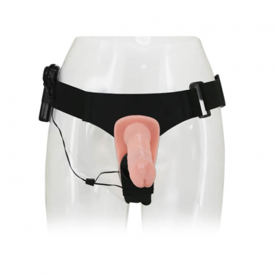 Dương Vật Giả 2 Đầu Có Quai Đeo Baile Trap-On Có Rung Women's Strap-On Realistic Dildo Pants Double Dildo