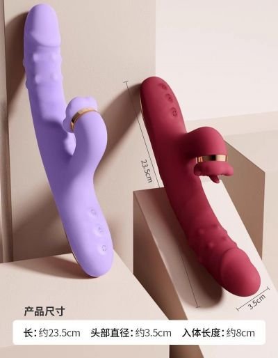 Dương Vật Giả Bi Xoắn Lưỡi Liếm Thụt R420 Sherwin | Thrusting Vibrator For Women | Thrusting Dildo G Spot | 7 Thrust 7 Vibration | Sextoy Cao Cấp | Đồ Chơi Tình Yêu | Vi Tính Hóc Môn