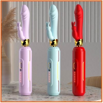 Dương Vật Giả Jiuai Impact Rabbit Chính Hãng | Dương Súng Máy Cầm Tay Thụt Mạnh | Máy Massage Tai Thỏ Kích Thích Kép | Rung Thụt Tự Động Thu Gọn | Tháo Rời Tiện Lợi | Mềm Dẻo Cao Cấp | 6 Tần Số Cực Mạnh | Đẩy Đẩy Liên Tục | Massage Điểm G | Đồ Chơi Tình Y