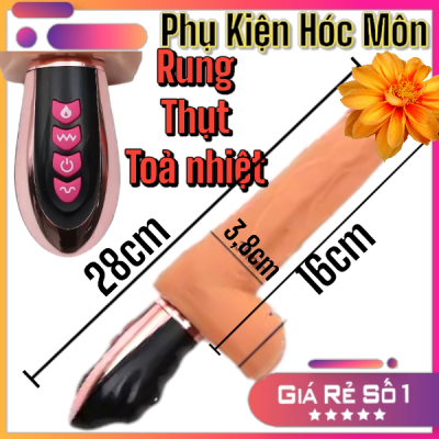 Dương Vật Giả Rung 16cm Da Thịt | Cầm Tay Muha | Có Thụt | Sưởi Ấm 39 Độ | Rung Mạnh Êm Ái | Kích Thích Điểm G | An Toàn Kín Đáo | Chính Hãng | Giá Tốt | Giao Nhanh | Bảo Mật | Vi Tính Hóc Môn
