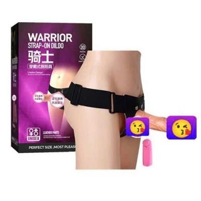 Dương Vật Giả WARRIOR STRAP-ON DILDO Có Dây Đeo, Có Rung Cho Nữ Less | Đồ Chơi Tình Yêu | Vi Tính Hóc Môn | Dương Vật Đeo Cho Nữ