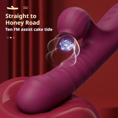 Dương vật thụt hút Lilo 10 Frequency Sucking Vibrator Dildo Vibration for Female Masturbation