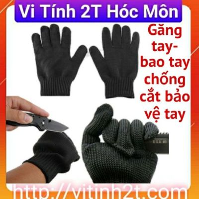 Găng tay - bao tay bảo vệ chống cắt đứt bằng sợi thép