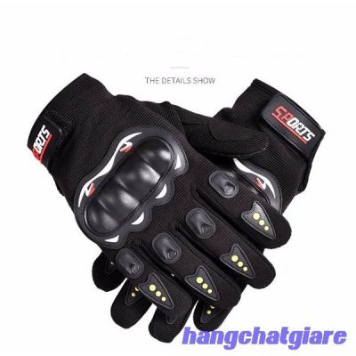 Găng Tay Gù SPORT Đi Phượt Kín Ngón