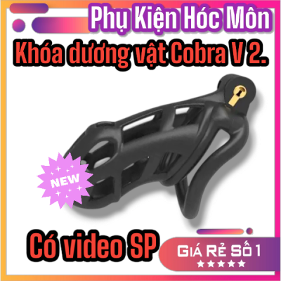 Khóa dương vật Cobra V 2.0 | Khóa dương vật nhựa | Ổ khóa chìm KN30 | Thiết kế an toàn | Chất liệu bền đẹp | Đồ chơi nam | Vi Tính Hóc Môn