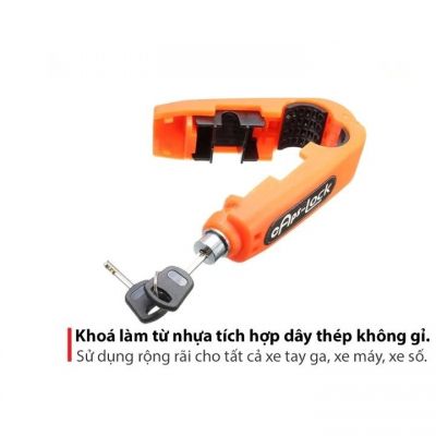 KHOÁ TAY GA,KHOÁ XE MÁY TAY PHANH AN TOÀN CHO XE MÁY CAPS LOCK