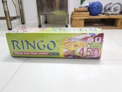 Màng bọc thực phẩm RINGO F450-45 khổ 45cm nguyên siu nặng 2.05kg