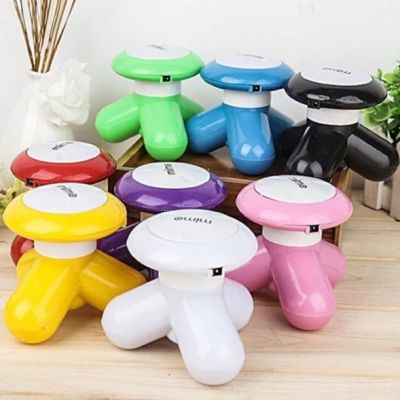 MÁY MASSAGE MINI 3 CHÂN MIMO LÀM XOA DỊU CÁC CƠ TRÊN CƠ THỂ NHỎ GỌN TIỆN DỤNG NHỰA ABS AN TOÀN VỚI LÀN DA