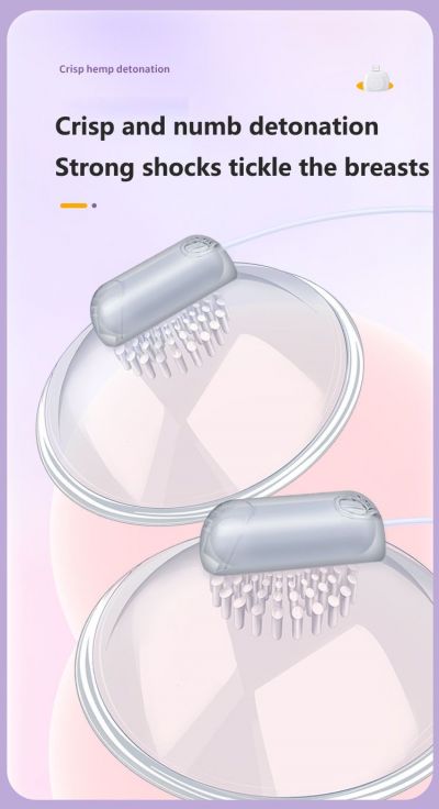 Máy mát xa ngực Galakuin pin sạc 10 chế độ máy massage ngực