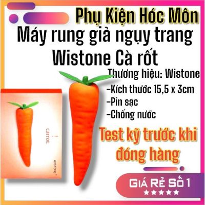Máy rung giả ngụy trang Wistone Carrot