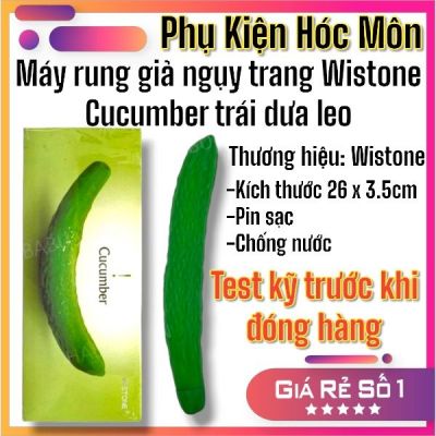 Máy rung giả ngụy trang Wistone Cucumber trái dưa leo