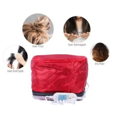 Mũ Ủ Hấp Tóc Nhiệt Tại Nhà Chuẩn Salon , Cải Thiện Tóc Hư Tổn, Chẻ Ngọn