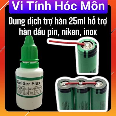 NƯỚC DUNG DỊCH HỔ TRỢ HÀN THIẾC KHI HÀN LINH KIỆN TIỆN DỤNG vi tính hóc môn