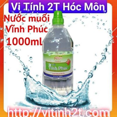 Nước muối súc miệng hàng ngày Vĩnh Phúc 1 lít