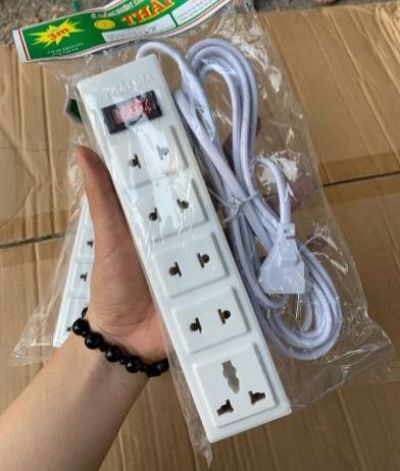 Ổ cắm điện chịu nhiệt Thái Gia 1 công cắm 5 ổ cắm