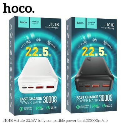 (có VAT) Pin Sạc Dự Phòng Hoco J101B 30000mAh Chính Hãng | Dung Lượng Lớn | Sạc Nhanh Ổn Định | An Toàn Pin | Giá Tốt | Vi Tính Hóc Môn | Hoco Hóc Môn