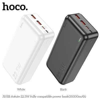 (có VAT) Pin Sạc Dự Phòng Hoco J101B 30000mAh Chính Hãng | Dung Lượng Lớn | Sạc Nhanh Ổn Định | An Toàn Pin | Giá Tốt | Vi Tính Hóc Môn | Hoco Hóc Môn
