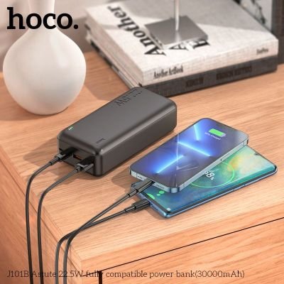 (có VAT) Pin Sạc Dự Phòng Hoco J101B 30000mAh Chính Hãng | Dung Lượng Lớn | Sạc Nhanh Ổn Định | An Toàn Pin | Giá Tốt | Vi Tính Hóc Môn | Hoco Hóc Môn