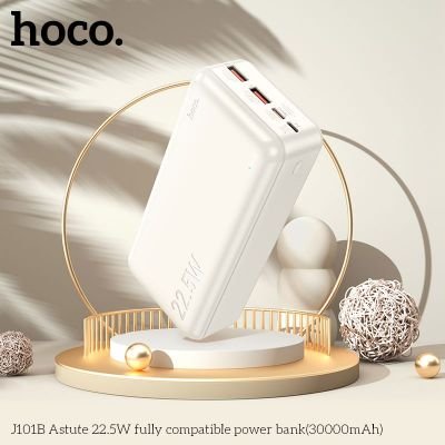 (có VAT) Pin Sạc Dự Phòng Hoco J101B 30000mAh Chính Hãng | Dung Lượng Lớn | Sạc Nhanh Ổn Định | An Toàn Pin | Giá Tốt | Vi Tính Hóc Môn | Hoco Hóc Môn