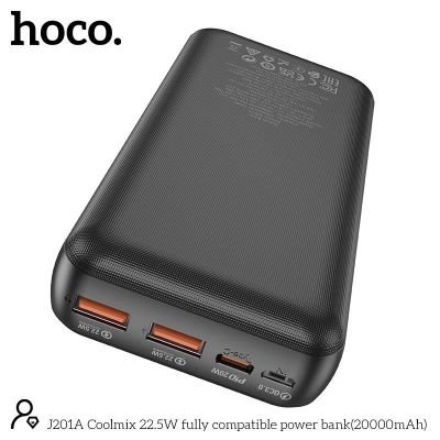 (CÓ VAT) Pin Sạc Dự Phòng Hoco J201A 20000mAh | Pin Dung Lượng Cao | Sạc Nhanh An Toàn | Chính Hãng Hoco | Giá Tốt | Bền Bỉ | Dùng Cho Điện Thoại | Tablet | Du Lịch | Công Tác | Phụ Kiện Công Nghệ |PIN Hóc Môn | HOCO Hóc Môn