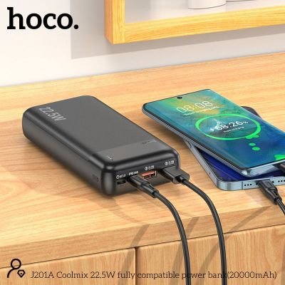 (CÓ VAT) Pin Sạc Dự Phòng Hoco J201A 20000mAh | Pin Dung Lượng Cao | Sạc Nhanh An Toàn | Chính Hãng Hoco | Giá Tốt | Bền Bỉ | Dùng Cho Điện Thoại | Tablet | Du Lịch | Công Tác | Phụ Kiện Công Nghệ |PIN Hóc Môn | HOCO Hóc Môn