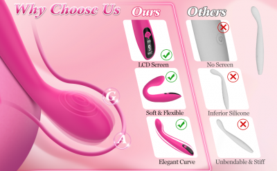 Que Rung Loviss Mia có màn hìnhMassage Wand Clitoral Vibrator G Spot Dildo Bullet Electric Rose Female Vibrator Sex Toys for Women