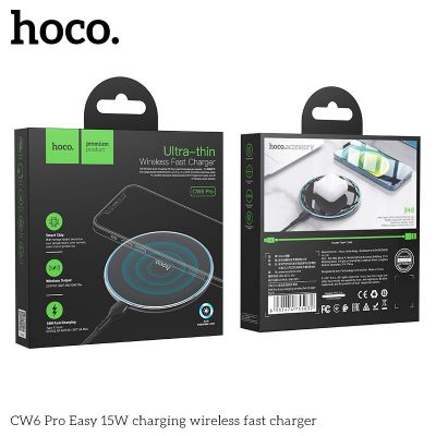 Sạc nhanh không dây HOCO CW6 Pro Easy 15W