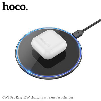 Sạc nhanh không dây HOCO CW6 Pro Easy 15W