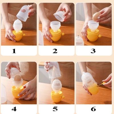 Máy Lắc Trứng Trộn Lòng Đỏ Và Trắng Trứng Kéo Bằng Tay,Khuấy trứng mà không làm vỡ vỏ