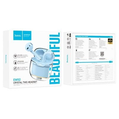 Tai nghe Bluetooth Hoco EW52 TWS không dây âm thanh nổi | Chất âm sống động | Thiết kế gọn nhẹ | Kết nối ổn định | Pin bền lâu | Vi Tính Hóc Môn