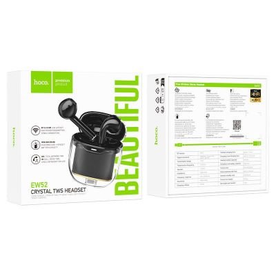 Tai nghe Bluetooth Hoco EW52 TWS không dây âm thanh nổi | Chất âm sống động | Thiết kế gọn nhẹ | Kết nối ổn định | Pin bền lâu | Vi Tính Hóc Môn