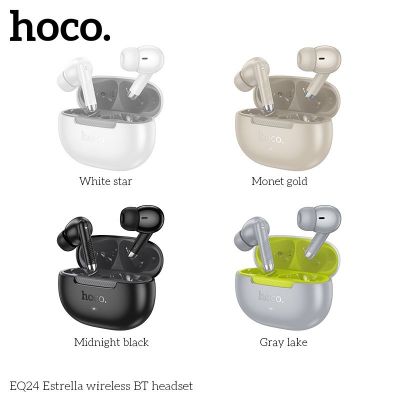 Tai nghe Bluetooth Hoco EQ24 | Không dây tiện lợi | Âm thanh sống động | Giá rẻ | Vi Tính Hóc Môn Tai nghe không dây Hoco EQ24 | Kết nối nhanh Bluetooth | Pin trâu | Nghe nhạc hay | Vi Tính Hóc Môn Hoco EQ24 chính hãng | Tai nghe Bluetooth giá tốt | Thiết