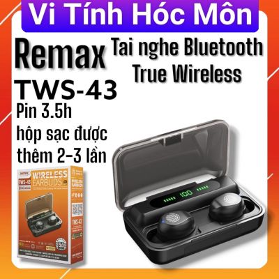 Tai nghe Bluetooth True Wireless Remax TWS-43 Chính Hãng