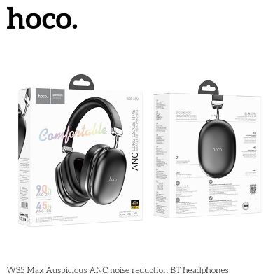 Tai nghe BT Hoco giảm tiếng ồn ANC W35 Max | Bluetooth 5.4 | Âm thanh Stereo | Pin trâu | Chống ồn ANC | Tai nghe cao cấp | Nghe nhạc cực hay | Gaming mobile | Thiết kế sang trọng | Giá tốt hôm nay | Bảo hành uy tín | Vi Tính Hóc Môn