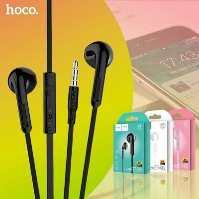 Tai Nghe Có Micro HoCo M39 Âm Thanh Cực Chuẩn | Dây Dẹp Chống Đứt, Cổng 3.5mm | Đàm Thoại Rõ Nét | Giá Rẻ | Vi Tính Hóc Môn