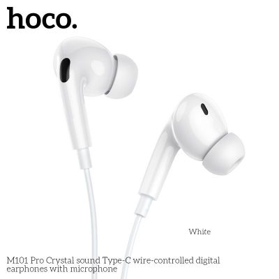 Tai nghe dây Hoco M101 Pro Type-C có micrô | Tai nghe Type-C chính hãng | Tai nghe có mic đàm thoại rõ | Tai nghe Hoco giá rẻ | Tai nghe cho Android Type-C | Tai nghe nghe nhạc bass tốt | Tai nghe học online | Tai nghe chơi game có mic | Tai nghe có dây b