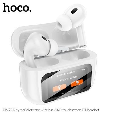 Tai nghe Bluetooth Hoco EW72 ANC | Màn hình cảm ứng hiện đại | Công nghệ chống ồn chủ động | Âm thanh chân thực sống động | Pin trâu thời lượng dài | Phụ kiện Hoco chính hãng | Vi Tính Hóc Môn
