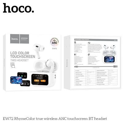 Tai nghe Bluetooth Hoco EW72 ANC | Màn hình cảm ứng hiện đại | Công nghệ chống ồn chủ động | Âm thanh chân thực sống động | Pin trâu thời lượng dài | Phụ kiện Hoco chính hãng | Vi Tính Hóc Môn