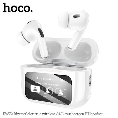 Tai nghe Bluetooth Hoco EW72 ANC | Màn hình cảm ứng hiện đại | Công nghệ chống ồn chủ động | Âm thanh chân thực sống động | Pin trâu thời lượng dài | Phụ kiện Hoco chính hãng | Vi Tính Hóc Môn