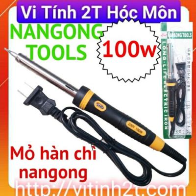Tay hàn nhiệt Nangong 100w 220v ac cao cấp mỏ hàn nhiệt