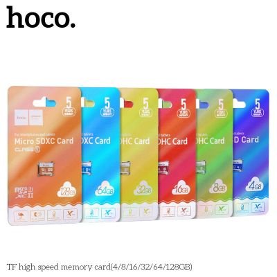 Thẻ nhớ 64GB class 10 tốc độ cao - chính hãng Hoco - chuẩn MicroSD dùng cho điện thoại - camera ip - máy ảnh