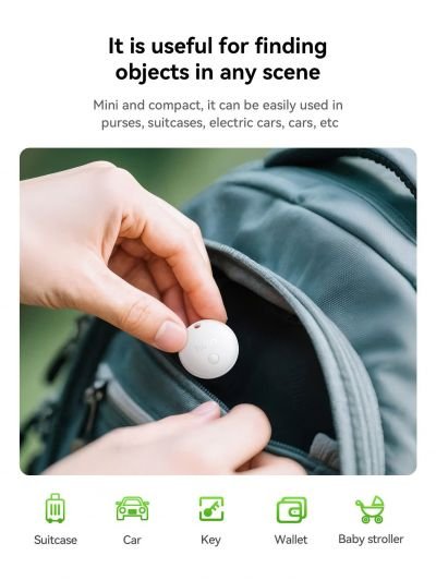 Thiết bị định vị Hoco E93A | Hỗ trợ Định Vị cho Android tiện lợi | Công nghệ Airtag theo dõi thông minh | Thiết bị chống thất lạc đa năng | Định vị chính xác thời gian thực | Phụ kiện Hoco chính hãng | Vi Tính Hóc Môn