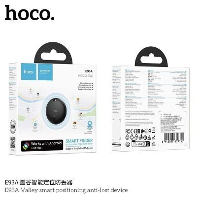 Thiết bị định vị Hoco E93A | Hỗ trợ Định Vị cho Android tiện lợi | Công nghệ Airtag theo dõi thông minh | Thiết bị chống thất lạc đa năng | Định vị chính xác thời gian thực | Phụ kiện Hoco chính hãng | Vi Tính Hóc Môn