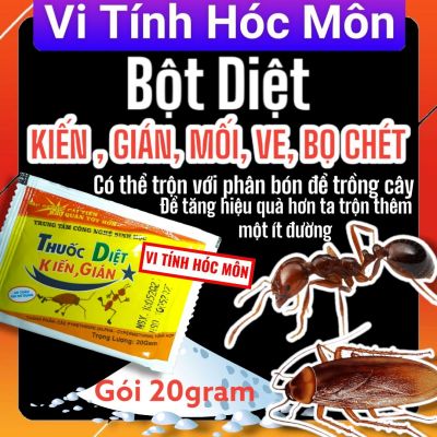 THUỐC DIỆT KIẾN, GIÁN SINH HỌC - DIỆT TẬN GỐC - AN TOÀN KHI SỬ DỤNG - GÓI 20 GRAM dạng bột