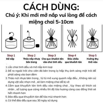 Tinh Dầu Khuếch Tán Thơm Phòng Mùi Hương Thiên Nhiên Hoa Khô Phát Sáng Ban Đêm Century Candle