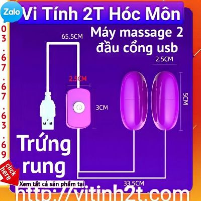 Trứng rung 2 đầu cổng usb 5V