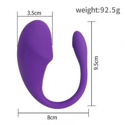 Trứng Rung Chữ U Điều Khiển Bằng App LoveSpouse | Kết Nối Không Dây | An Toàn Kín Đáo | Đa Chế Độ Rung | Pin Sạc USB | Đồ Chơi Người Lớn Cao Cấp | Vi Tính Hóc Môn | Trứng Rung Kết Nối Điện Thoại | Trứng Rung Kích Thích Điểm G